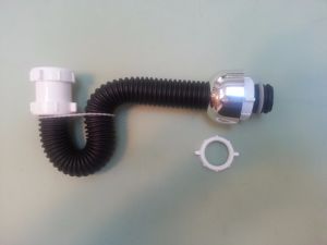 020.Universal Flex Pedestal Sink-trap plastic