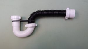 058.Universal Flex P-trap for Freestanding Bathtub
